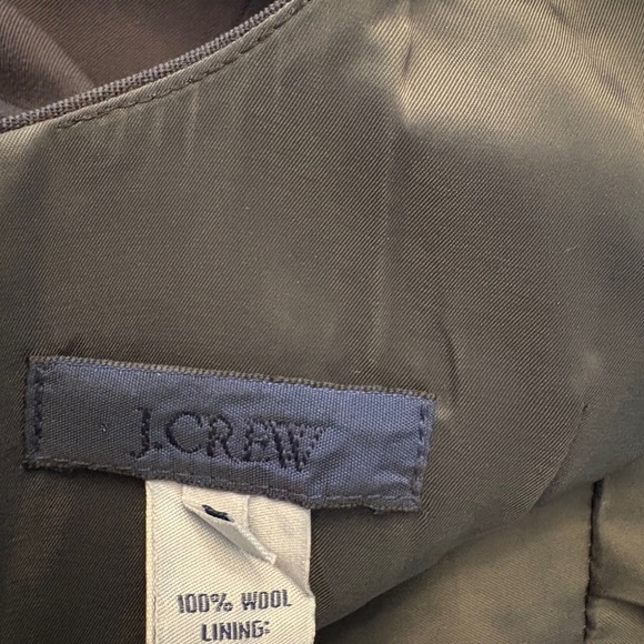 J Crew Classic Chic 100% Wool Black Dress Versatile Office or Dressy Size 6 - Picture 5 of 5